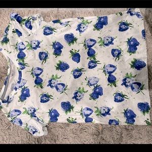 Mauve Anthroplogie T-Shirt